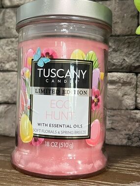 Tuscany Candle Limited Edition-Retired Floral-Spring Breeze 2-wick ~New~ 18oz